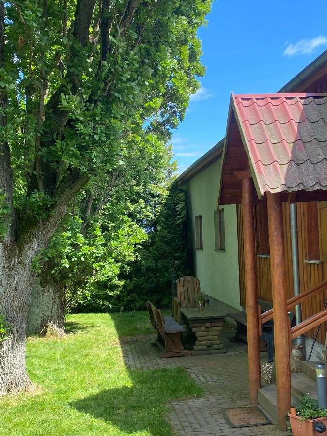 Jagdhaus Auf Dem Forsthof Mit Sauna Эккартсберга Экстерьер фото